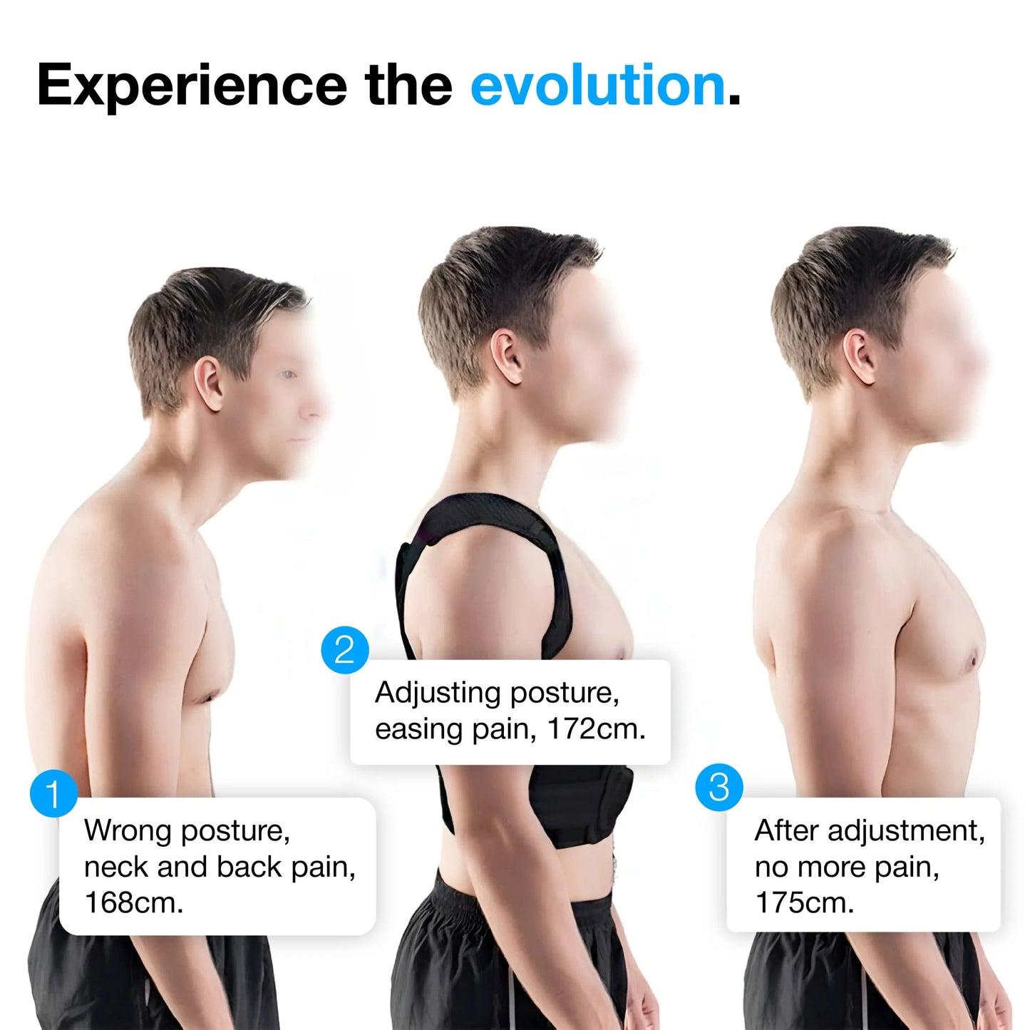 Dazzle fox Premium Posture Corrector Belt Unisex